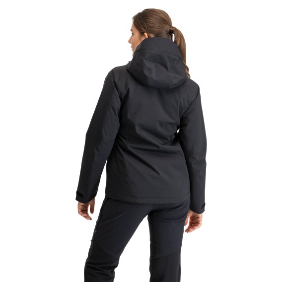 Bergans Flya Insulated Lady Jacket Damen Winterjacke black-solid grey hier im Bergans-Shop günstig online bestellen