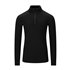 Aclima FleeceWool Polo w/ zip Herren Unterwäsche Pullover jet black hier im Aclima-Shop günstig online bestellen