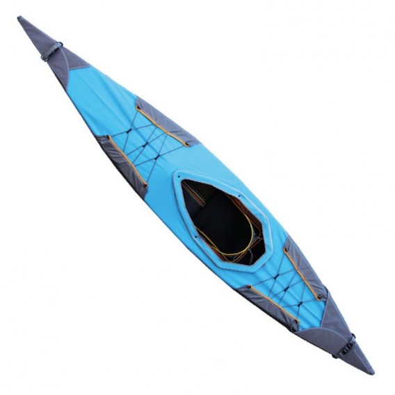 Pakboats Spritzdecke Solo Verdeck für 1er Puffin Saco blau-gelb hier im Pakboats USA-Shop günstig online bestellen