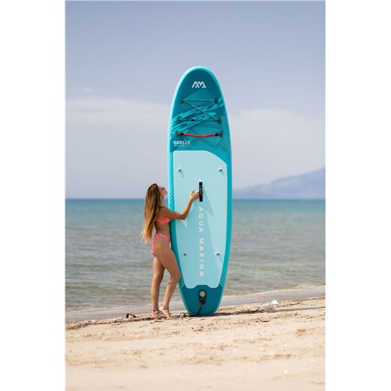 Aqua Marina Breeze 9'10" All Round iSUP aufblasbares Stand Up Paddle Board SUP komplett Set hier im Aqua Marina-Shop günstig onl