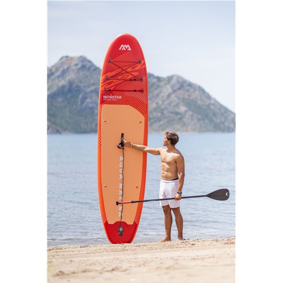 Aqua Marina Monster 12'0" All Round iSUP aufblasbares Stand Up Paddle Board SUP komplett Set hier im Aqua Marina-Shop günstig on