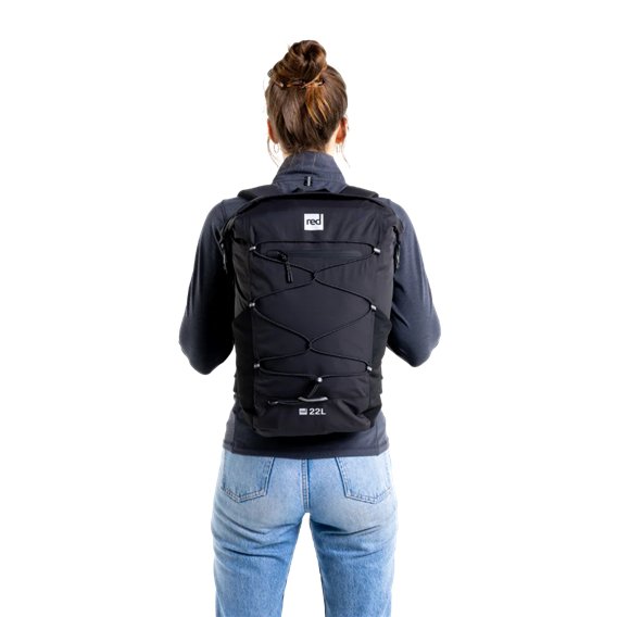 Red Paddle Lightweight Waterproof Backpack 22 Liter Trockenrucksack Packsack obsidian black hier im Red Paddle-Shop günstig onli