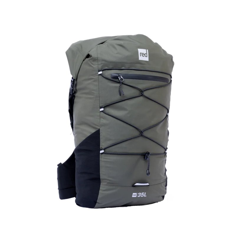 Red Paddle Lightweight Waterproof Backpack 35 Liter Trockenrucksack Packsack olive green