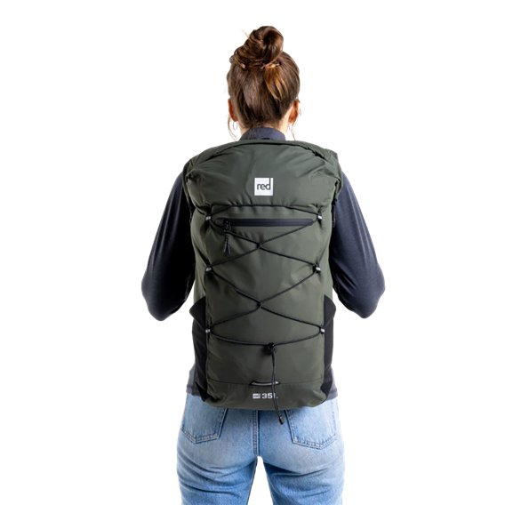 Red Paddle Lightweight Waterproof Backpack 35 Liter Trockenrucksack Packsack olive green