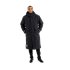 Red Paddle Evo Pro Slimline Parka Mantel Umkleidemantel stealth black