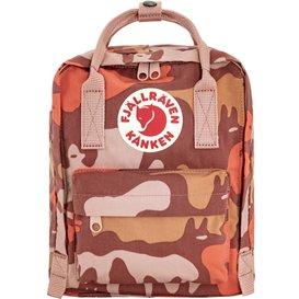 Fjällräven Kanken Graphics Mini Rucksack chalkrose-hidden animals hier im Fjällräven-Shop günstig online bestellen