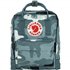 Fjällräven Kanken Graphics Mini Rucksack nimbus blue-hidden animals
