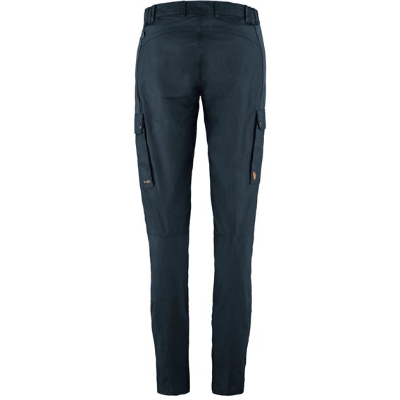 Fjällräven Stina Trousers Regular Damen Wanderhose dark navy hier im Fjällräven-Shop günstig online bestellen
