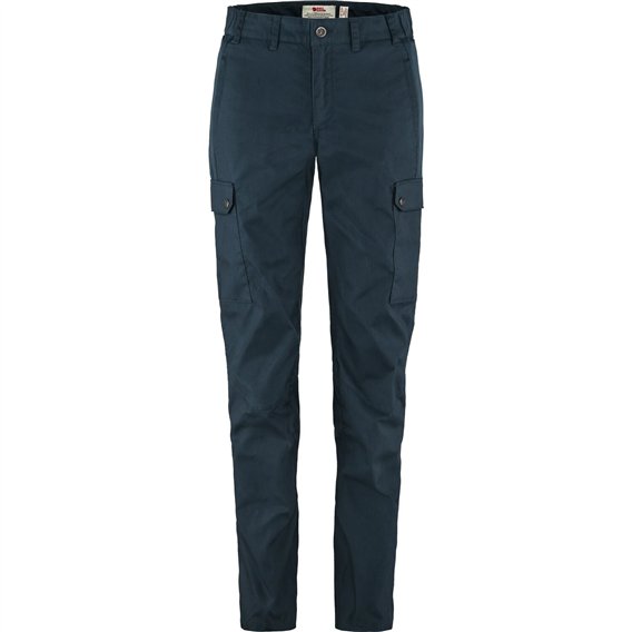 Fjällräven Stina Trousers Regular Damen Wanderhose dark navy hier im Fjällräven-Shop günstig online bestellen