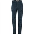 Fjällräven Stina Trousers Regular Damen Wanderhose dark navy