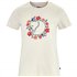 Fjällräven Fjällblomster Fox T-shirt Damen Kurzarmshirt chalk white