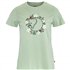 Fjällräven Fjällblomster Fox T-shirt Damen Kurzarmshirt soft jade