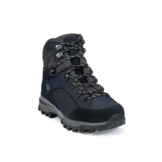 Hanwag Banks Lady GTX Damen Wanderschuhe navy-asphalt hier im Hanwag-Shop günstig online bestellen