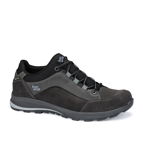 Hanwag Banks Low GTX Herren Wanderschuhe asphalt-black hier im Hanwag-Shop günstig online bestellen