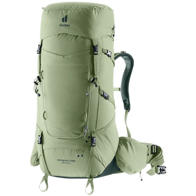 Deuter Aircontact Core 55+10 SL Damen Trekking Rucksack grove-ivy hier im Deuter-Shop günstig online bestellen