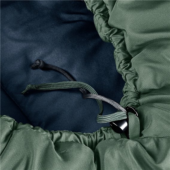 Deuter Orbit EL 0 Grad Kunstfaser Schlafsack RV links ivy-ink hier im Deuter-Shop günstig online bestellen