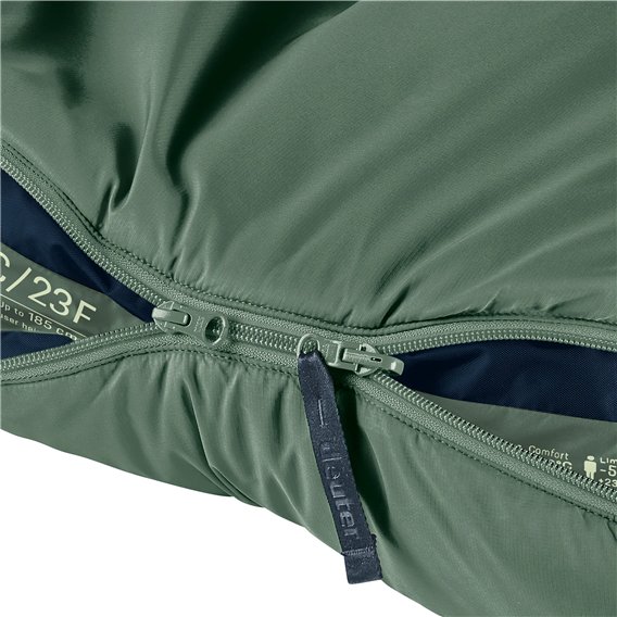 Deuter Orbit -5 Grad RV links Kunstfaser Schlafsack ivy-ink hier im Deuter-Shop günstig online bestellen