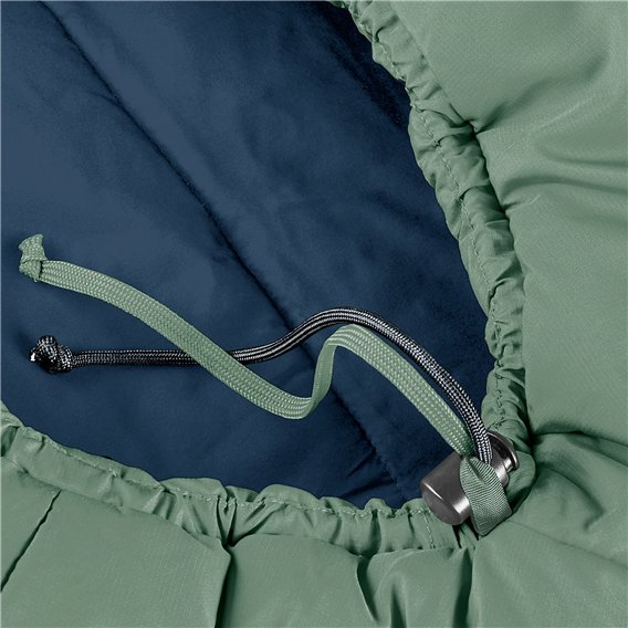 Deuter Orbit -5 Grad RV links Kunstfaser Schlafsack ivy-ink hier im Deuter-Shop günstig online bestellen