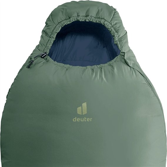 Deuter Orbit EL -5 Grad RV links Kunstfaser Schlafsack ivy-ink hier im Deuter-Shop günstig online bestellen