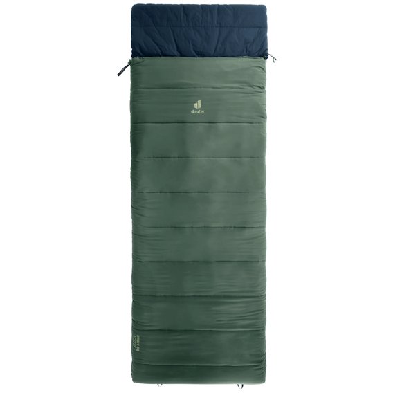 Deuter Orbit SQ -5 Grad Kunstfaser Schlafsack RV links ivy-ink hier im Deuter-Shop günstig online bestellen