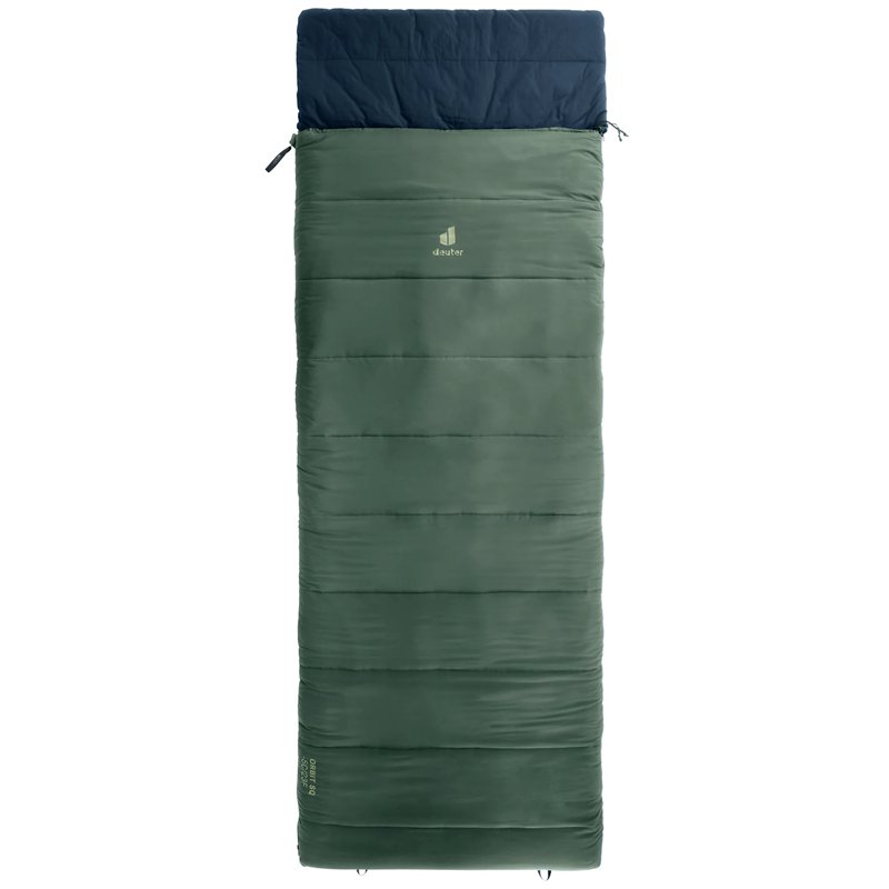 Deuter Orbit SQ -5 Grad Kunstfaser Schlafsack RV links ivy-ink hier im Deuter-Shop günstig online bestellen