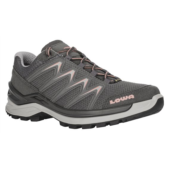 Lowa Innox Pro GTX Lo Damen Wanderschuhe anthrazit-rose hier im Lowa-Shop günstig online bestellen