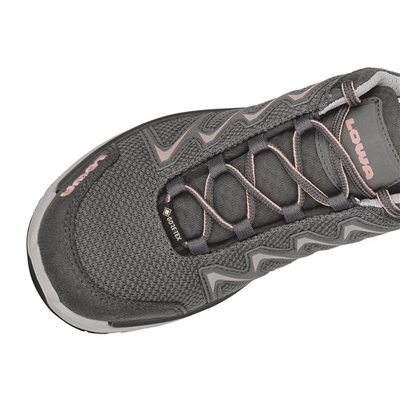 Lowa Innox Pro GTX Lo Damen Wanderschuhe anthrazit-rose hier im Lowa-Shop günstig online bestellen