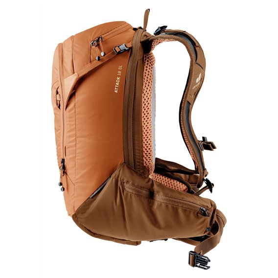 Deuter Attack 18 SL Damen Fahrradrucksack mocha-pecan hier im Deuter-Shop günstig online bestellen