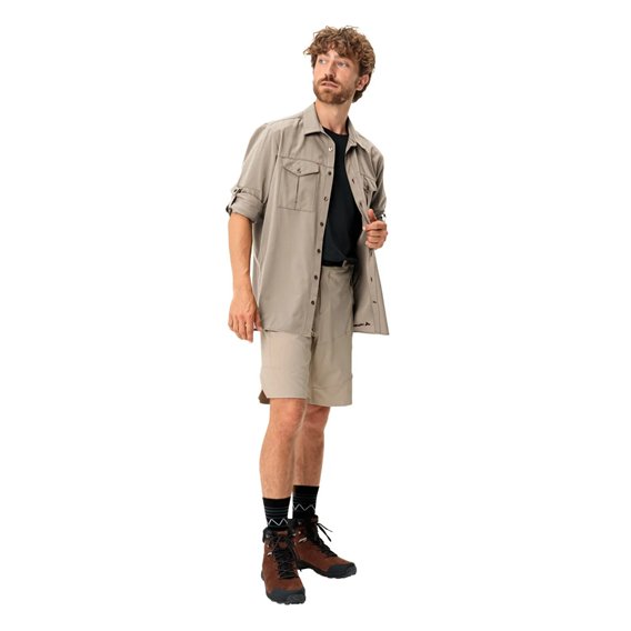 Vaude Rosemoor II LS Shirt Herren Langarmshirt Hemd linen uni hier im Vaude-Shop günstig online bestellen