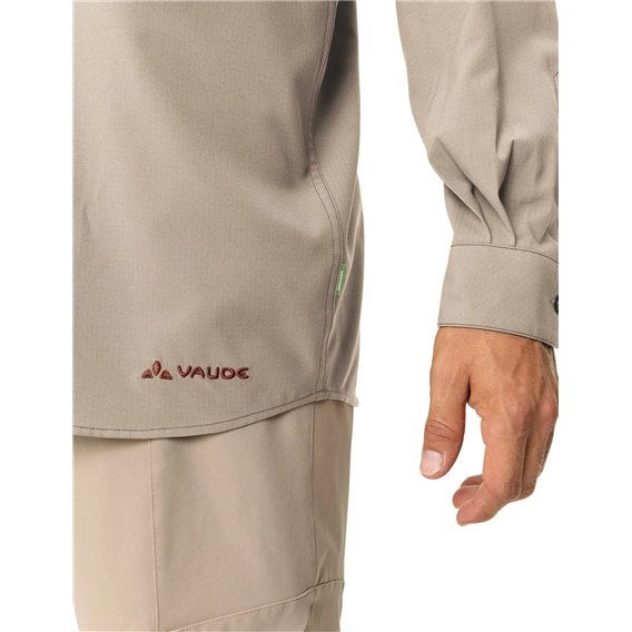 Vaude Rosemoor II LS Shirt Herren Langarmshirt Hemd linen uni hier im Vaude-Shop günstig online bestellen