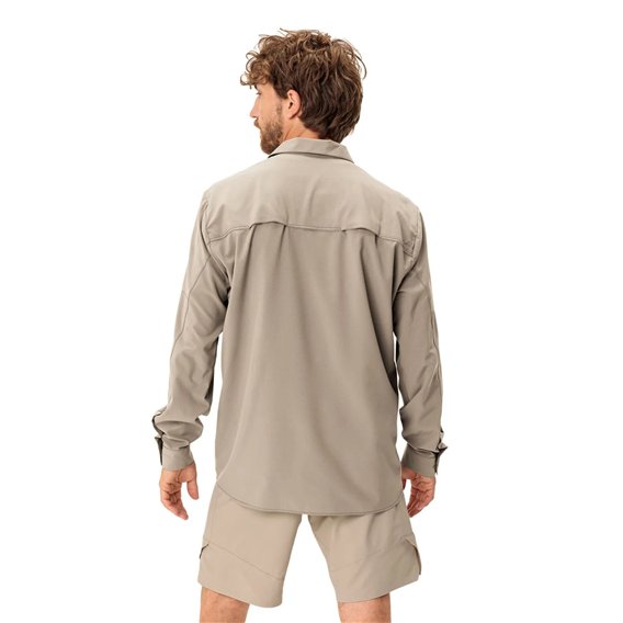 Vaude Rosemoor II LS Shirt Herren Langarmshirt Hemd linen uni hier im Vaude-Shop günstig online bestellen