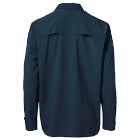 Vaude Rosemoor II LS Shirt Herren Langarmshirt Hemd dark sea uni hier im Vaude-Shop günstig online bestellen