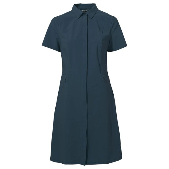 Vaude Farley Stretch Dress Damen Kleid Sommerkleid dark sea hier im Vaude-Shop günstig online bestellen