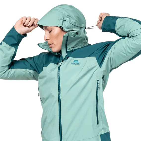 Mountain Equipment Tacul Jacket Damen Hardshelljacke lichen-deep teal