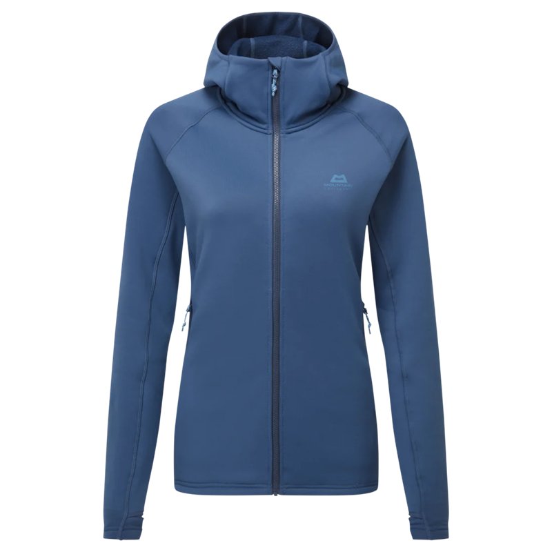Mountain Equipment Jorasses Hooded Jacket Damen Fleecejacke dusk