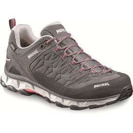 Meindl Lite Trail Lady GTX Damen Freizeitschuhe Wanderschuhe steingrau-rosé