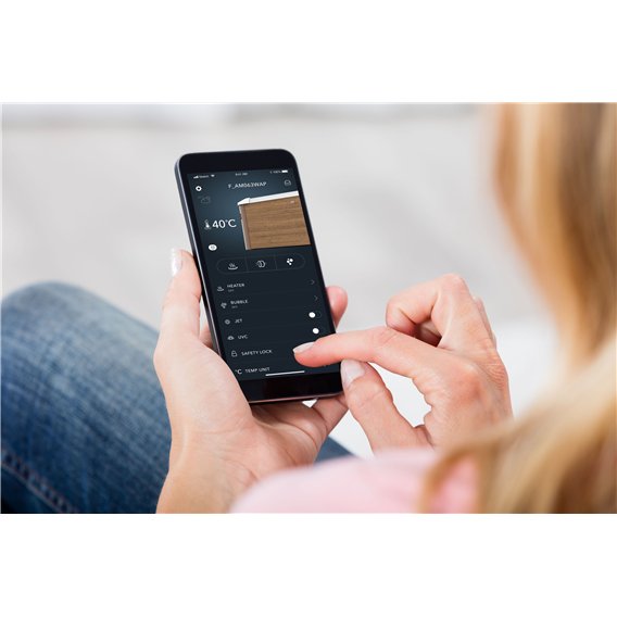 MSpa Frame Amber Aero Plus Outdoor Whirlpool Spa für 6 Personen