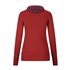 Aclima WarmWool Hoodsweater Zip Damen Merino Unterwäsche fig-red dahlia hier im Aclima-Shop günstig online bestellen