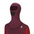 Aclima WarmWool Hoodsweater Zip Damen Merino Unterwäsche fig-red dahlia hier im Aclima-Shop günstig online bestellen