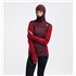 Aclima WarmWool Hoodsweater Zip Damen Merino Unterwäsche fig-red dahlia hier im Aclima-Shop günstig online bestellen