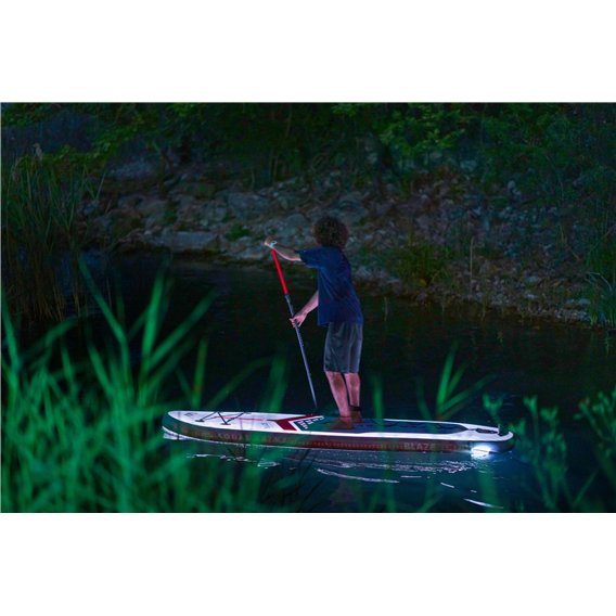 Aqua Marina Blaze iSUP 10'4" aufblasbares Stand Up Paddle Board mit Beleuchtungssystem