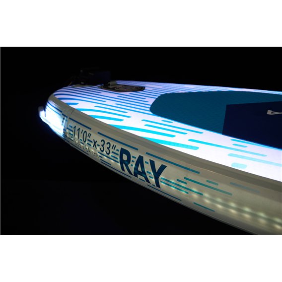 Aqua Marina Ray&nbsp;iSUP 11'0" aufblasbares Stand Up Paddle Board mit Beleuchtungssystem