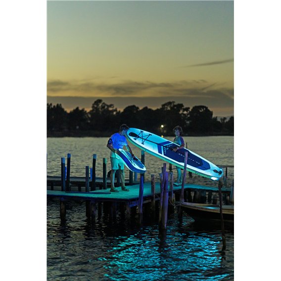 Aqua Marina Ray&nbsp;iSUP 11'0" aufblasbares Stand Up Paddle Board mit Beleuchtungssystem