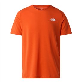The North Face Lightning Alpine Shortsleeve Herren T-Shirt lava red