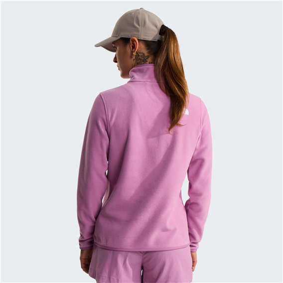 The North Face Glacier Fleece 1/4 Zip Pullover Damen Fleecepullover hushed lavender hier im The North Face-Shop günstig online b