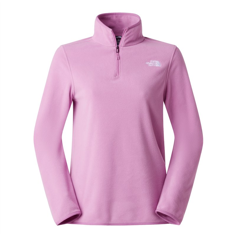 The North Face Glacier Fleece 1/4 Zip Pullover Damen Fleecepullover hushed lavender hier im The North Face-Shop günstig online b