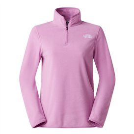 The North Face Glacier Fleece 1/4 Zip Pullover Damen Fleecepullover hushed lavender hier im The North Face-Shop günstig online b