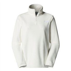 The North Face Glacier Fleece 1/4 Zip Pullover Damen Fleecepullover white dune hier im The North Face-Shop günstig online bestel