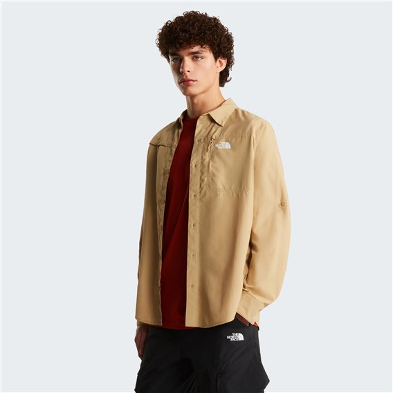 The North Face Sequoia Long Sleeve Shirt Herren Langarmhemd khaki stone hier im The North Face-Shop günstig online bestellen