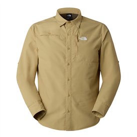 The North Face Sequoia Long Sleeve Shirt Herren Langarmhemd khaki stone